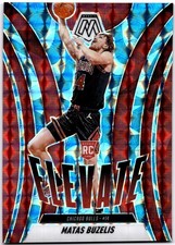 2024 Mosaic Matas Buzelis 14 Elevate Reactive Blue /99 Chicago Bulls