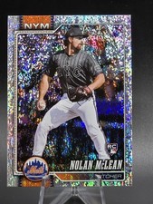 Nolan McLean 2026 Topps Series 1 Sandglitter Rookie Card #214