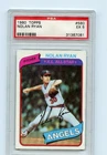 1980 Topps #580 Nolan Ryan PSA 5