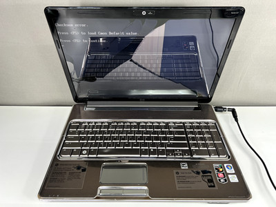HP Pavilion dv7 Laptop   4GB RAM   500GB + 160GB HDD   For Parts   Broken Screen