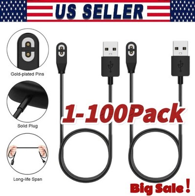 Magnetic Charging Cable Cord for After-Shokz Aeropex Open Run/Comm Headphone Lot