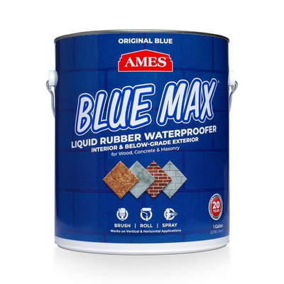 #ad AMES BMX1RG 1 Gallon Blue Max Regular Liquid Rubber Waterproofer Blue Liquid... $75.44