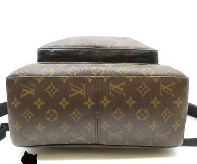 LOUIS VUITTON Backpack Josh M41530 Monogram Macassar Brown  display picture 2