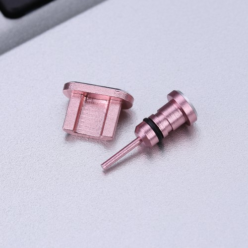 2pcs Anti Plug Charm Plug Pin Jack Plug Aluminium Plug Port Covers - 第 7/7 張圖片