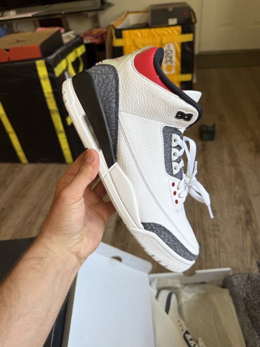 Size Jordan Retro Denim SE Fire Red 2020 (Brand New)