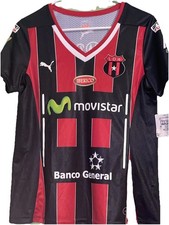 Camiseta L.D Alajuelense Costa Rica Mujer Puma Talla Mediana Fútbol Fútbol Rojo