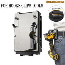Drill Holster Belt Clip on Tool Holder with Stainless Steel hook for Power Tools