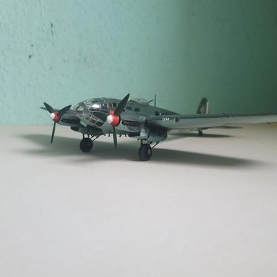 HEINKEL HE 111 H-6 Italeri 1/72  Gebaut