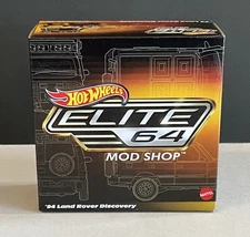 Hot Wheels Elite 64 Mod Shop 1994 '94 Land Rover Discovery | HNJ65 | Sealed NIB