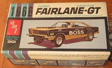 Amt 1966 Ford Fairlane Gt 3-in-1 Annual Stock Drag Kit 5166 Unbuilt In Box 66