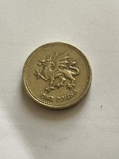 Welsh Dragon - 2000  £1 One Pound Coin