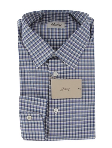 Camicia Pescatore In Puro Cotone Con Bottoni In Guscio Di Cocco – Taglie Forti S-XXXL Righe - 4