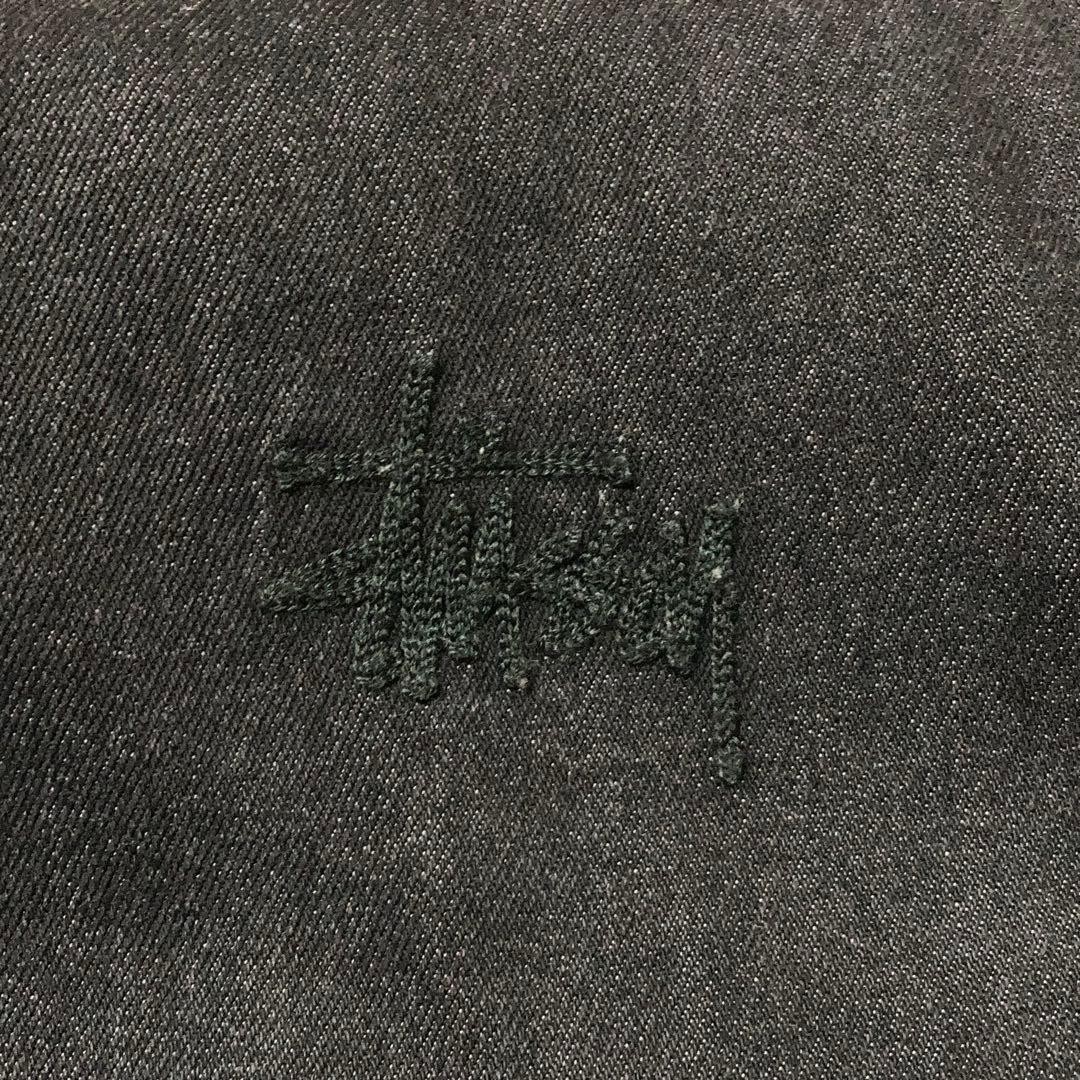 Stussy Active Jacket Full Zip Black L Big Logo Used thumbnail 9