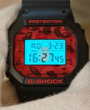 G-SHOCK Limited DW-5600 Watch Ape Special Order BAPE Box Included Collabor,19733