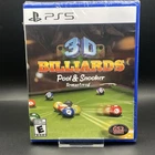 3D Billiards: Pool & Snooker PS5 Artwork Error GameStop Exclusive Misprint NEW