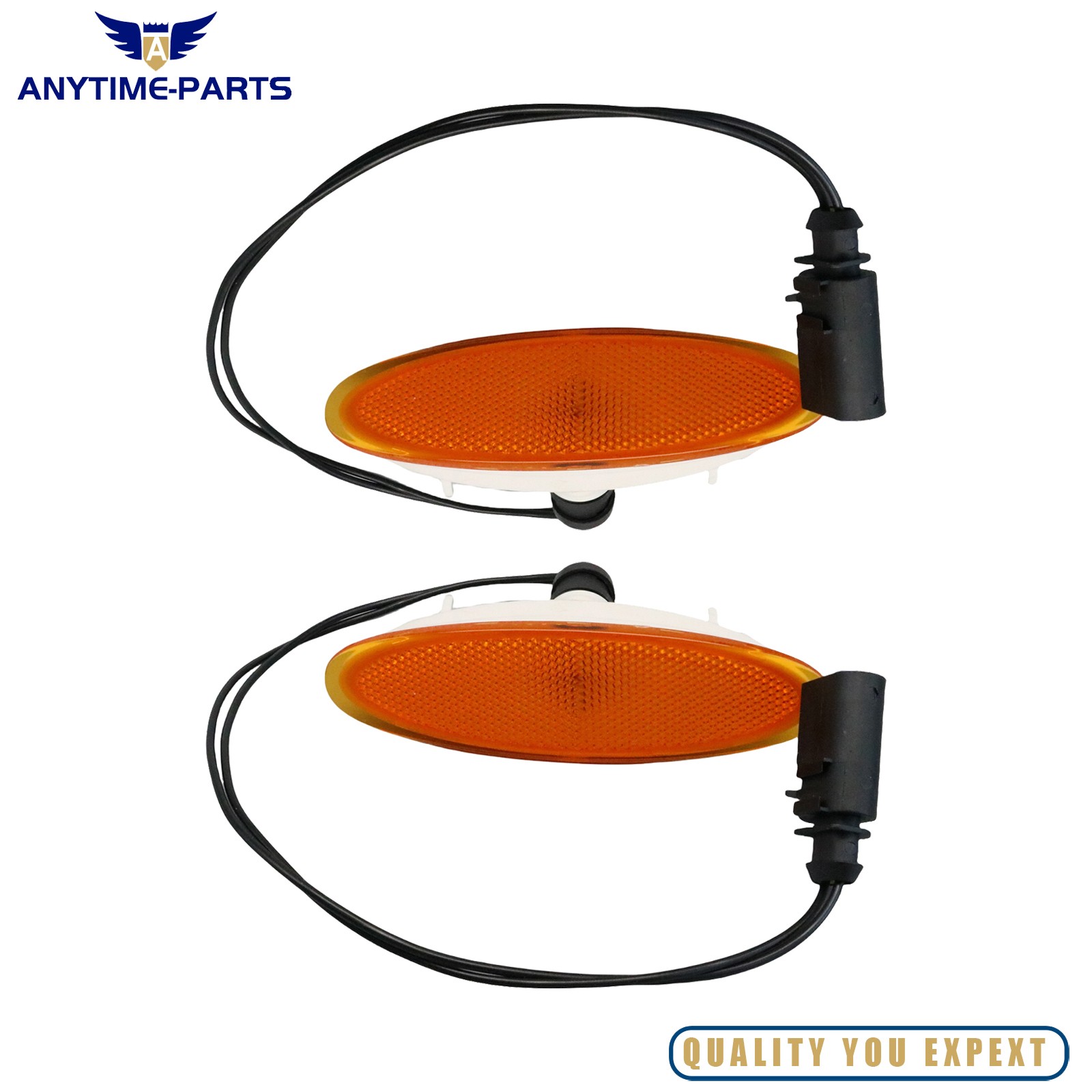 Front Bumper Left & Right Side Marker Light Lamp for Bentley Gt Gtc Flying Spur