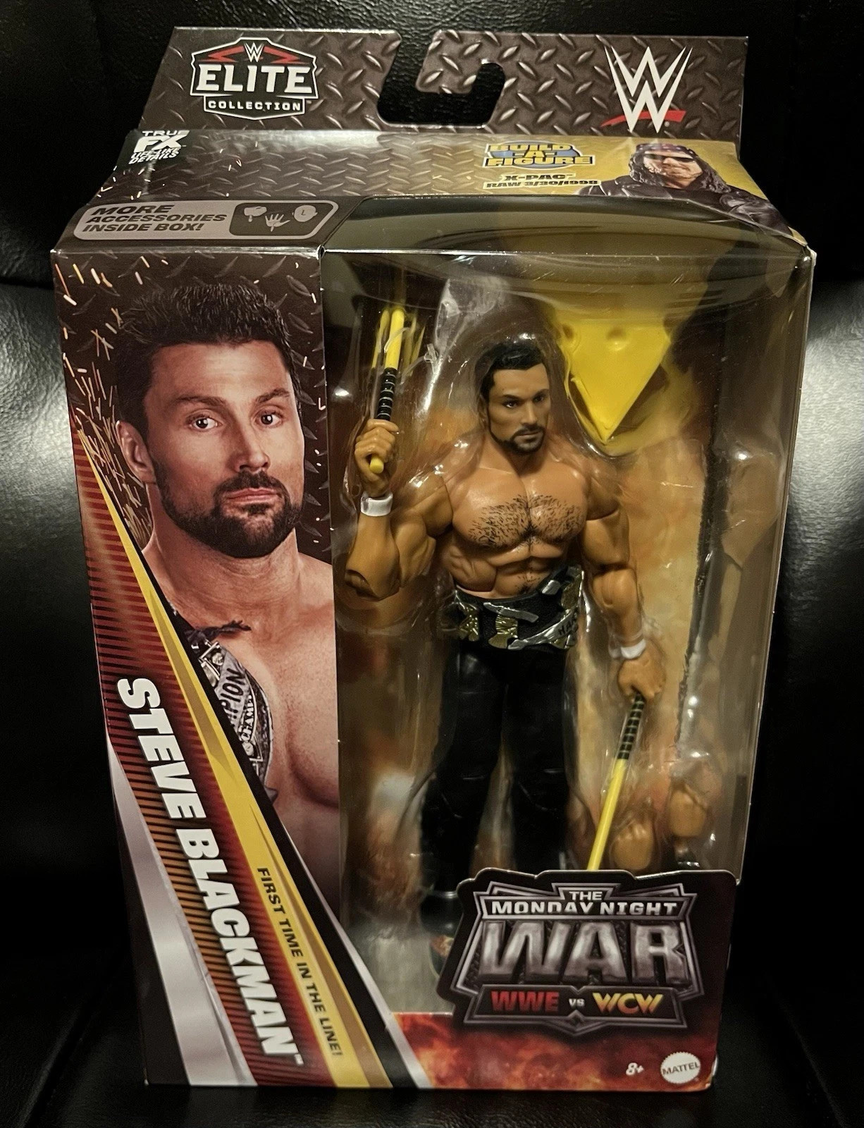 WWE Steve Blackman Elite Action Figure Monday Night Wars X Pac BAF IN HAND RARE