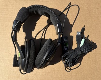 Turtle Beach Ear Force x12 Black/Green Headset With Microphone      20
