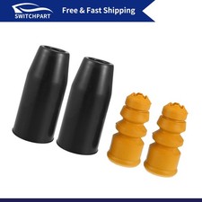 2set Rear Suspension Bump Stop Shock Absorber Strut Boot Kit For Audi A4