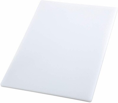 Winco CBWT-1824 Cutting Board, 18 by 24 by 1/2-Inch, White