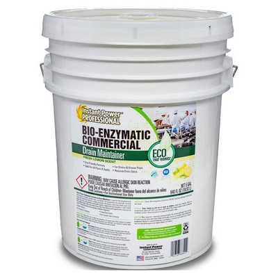 INSTANT POWER PROFESSIONAL 8882 Commercial Drain Cleaner,Bkt,5 gal,Liq 49XY07
