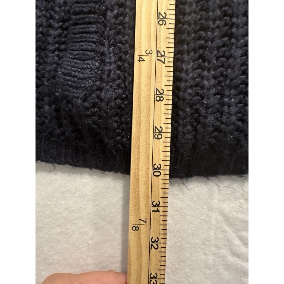 Suéter de Colección Maison Jules para Mujer 2XL Cárdigan Mezcla de Lana Gamuza Parches en el Codo Foto 4 de 4