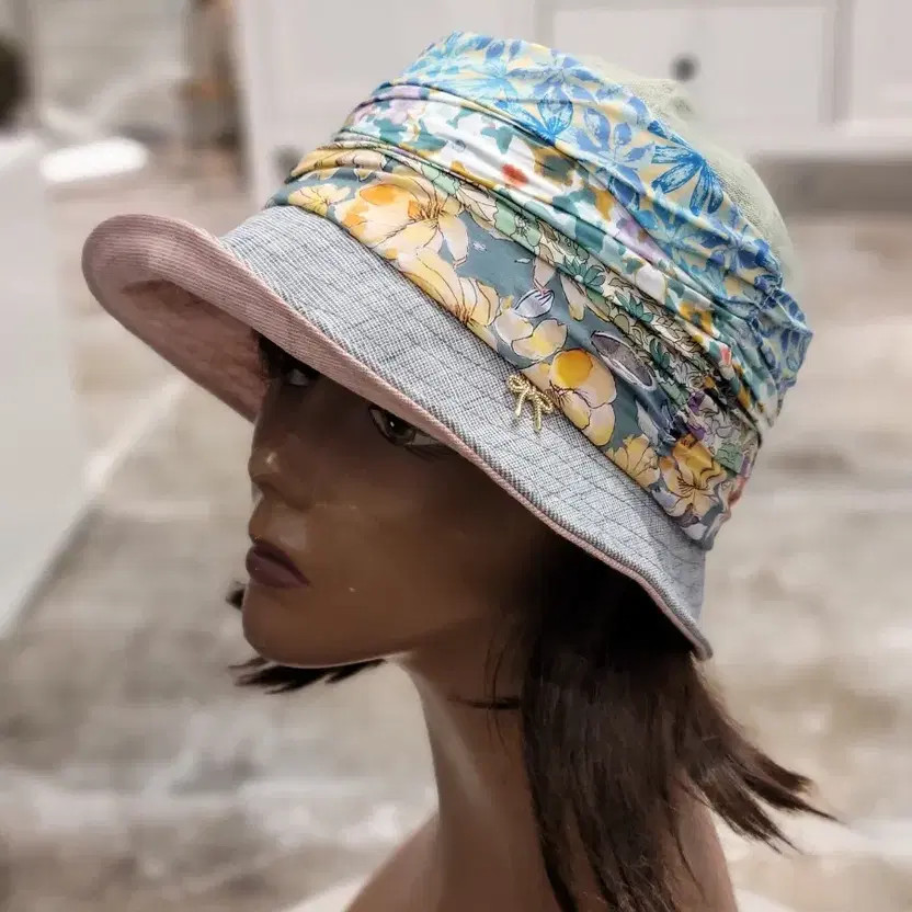 Spring Floral Pattern Lightweight Bucket Hat - image 6