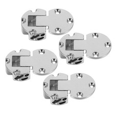  4 Pcs Folding Dining Table Hinges Small Door Replaceable Hardware Pallet