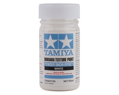 Tamiya Diorama Texture Paint (Powder Snow Effect) (100ml) [TAM87120]