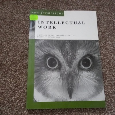 Intellectual Work (New Formations) by 