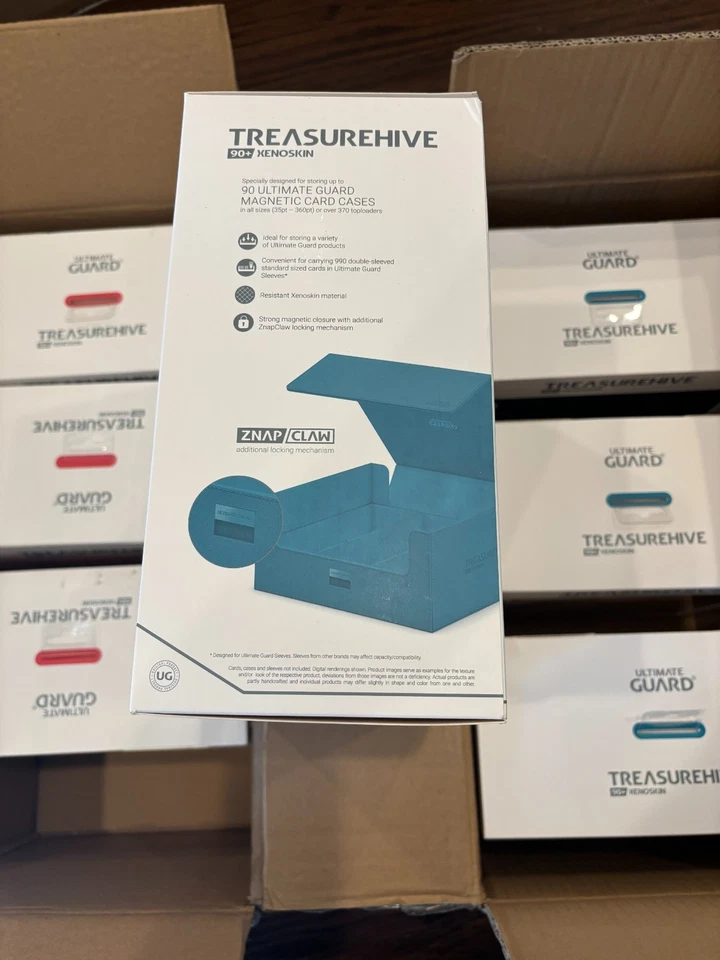 Ultimate Guard Treasurehive 90+ Xenoskin 252 x 252 x 125 mm ELIGE TU COLOR Foto 3 de 4