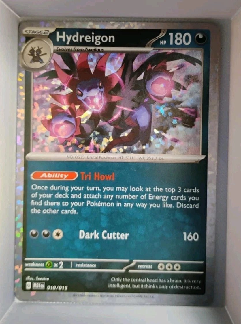 hydreigon pokemon card mcdonald's Pokemon TCG McDonald's Promo Holo #10 Hydreigon