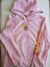 SpongeBob Hoodie Größe M pink cloudy