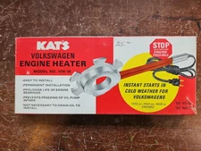 KAT'S VOLKSWAGEN ENGINE HEATER VW-15 "NOS"