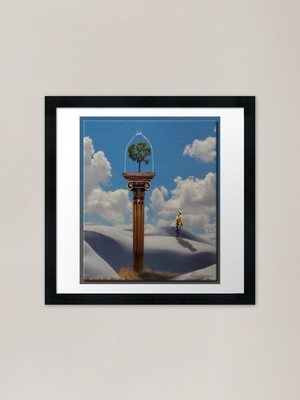 Der letzte Baum Gerahmter Kunstdruck Gerahmtes Wandbild Poster Leinwanddruck Bild