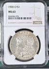 1900 O Morgan Silver Dollar NGC MS-63