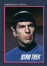 1991 Star Trek 25th Anniversary Trading Card #119 - Commander Spock - Vulcan