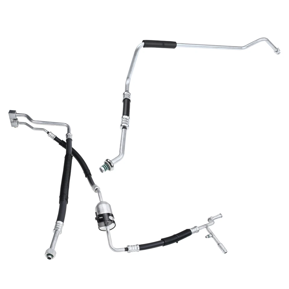 Conjunto de línea de líquido y succión de aire acondicionado para Ford F-250 F-150 1997 1998 Foto 2 de 4