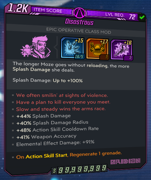 Borderlands 3 • MOZE Modded Class Mods ⭐️All In One (Switch | PC | Xbox | PS4/5 - Foto 13