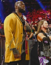 The Giant Omos Signed Autographed 8x10 Photo - WWE RAW Wrestling - w/PSA COA