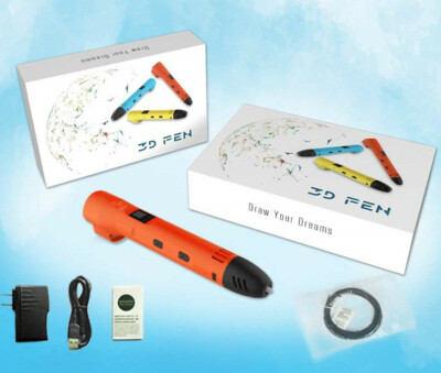 3D Druck Zeichenstift für Kunst Handwerk DIY perfektes Geschenk für Kinder und Erwachsene