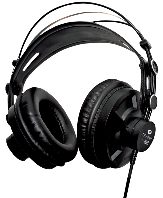 Prodipe PRO880  Cuffie professionali per monitoraggio, colore nero PRO880