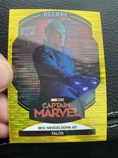 2022 UPPER DECK MARVEL ALLURE YELLOW TAXI #90 Ben Mendelsohn as Talos!