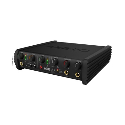 IK MULTIMEDIA AXE I/O SOLO Audio Interface with Software & Guitar