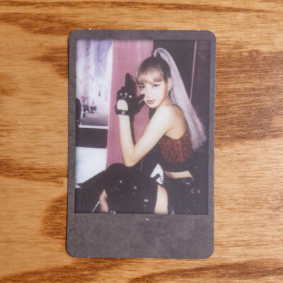 Lisa Official Polaroid Photocard BlackPink 2nd Mini Album Kill