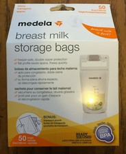 NEW 3 Boxes Medela Breast Milk Storage Bags 50 count 6 oz - 150 Bags Total
