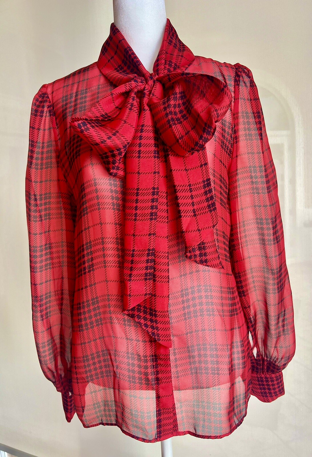 Camicia di seta Yves Saint Laurent taglia 36 Made in Italy