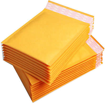 PADDED BUBBLE LINED ENVELOPES / BAGS / MAILERS - GOLD - ALL SIZES - Foto 5