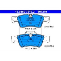 ATE BremsbeläGe 13.0460-7219.2 BremsklöTze FüR Mercedes-Benz M-Klasse W164