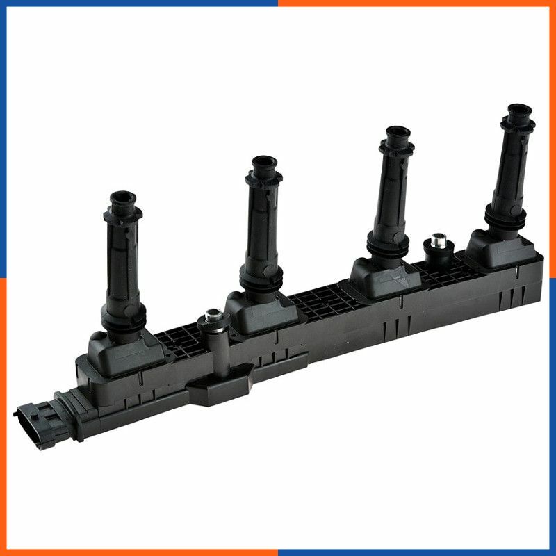 Bobine d'allumage pour OPEL contre les ratés moteur, kit 4 fiches GN10375-12B1